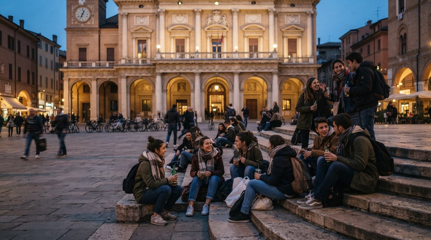 University District, Bologna: student life, late-night bars and the old university